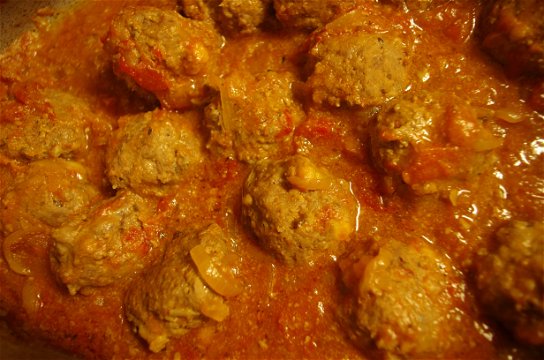 Curry Meatballs a la Fynbos 