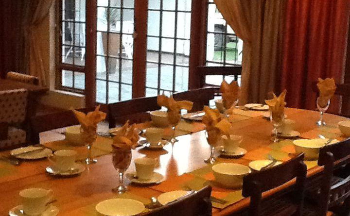 Dining area, Fynbos Guest House Dining area, Fynbos Guest House