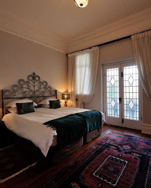 Lovely Bedroom in apartment 3 has its own fireplace