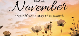 🌑 Black November Escape – 10% OFF + Add-On Perks! 
