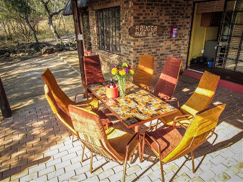 Kruger River View patio
