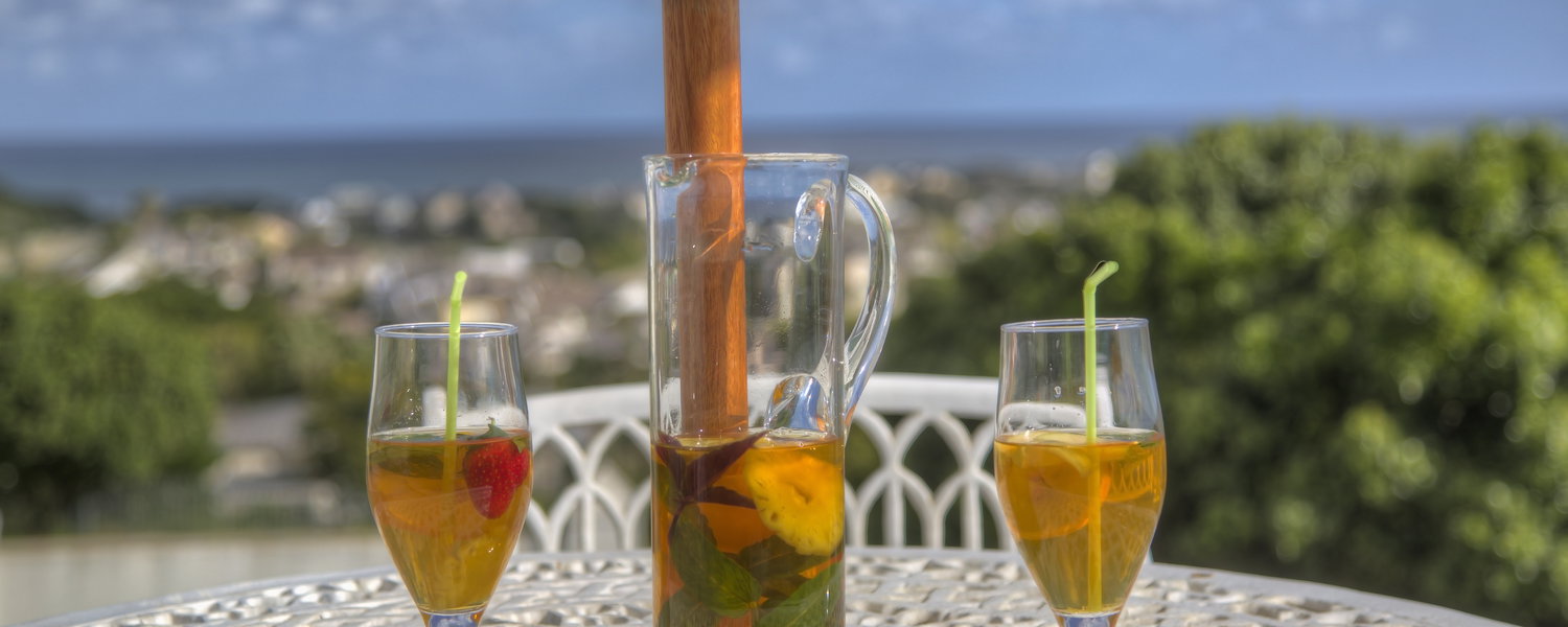 Enjoy panoramic views of the sea