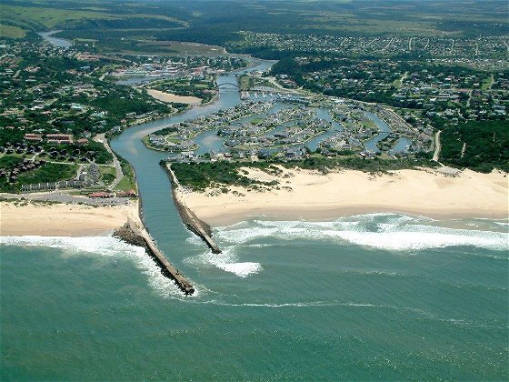 The Mouth of the Kowie River 