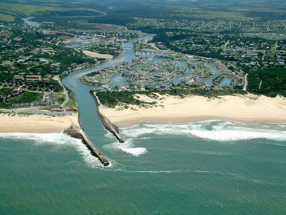 The Mouth of the Kowie River The Mouth of the Kowie River