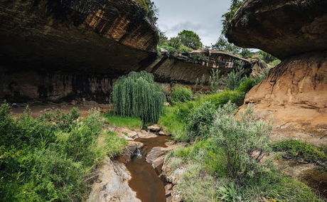 San Rock Paintings Lesotho