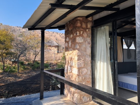 Blue Sky Lodge - top bedroom patio Blue Sky Lodge - top bedroom patio