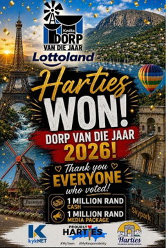 Hartbeespoort wins Town of the Year 2026 in South Africa Hartbeespoort wins Town of the Year 2026 in South Africa
