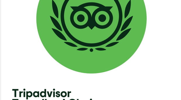 Sky Lodge TripAdvisor award