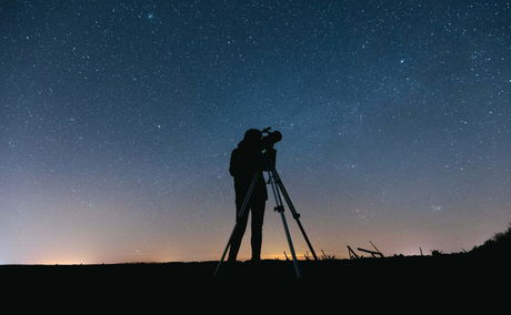 Stargazing on safari