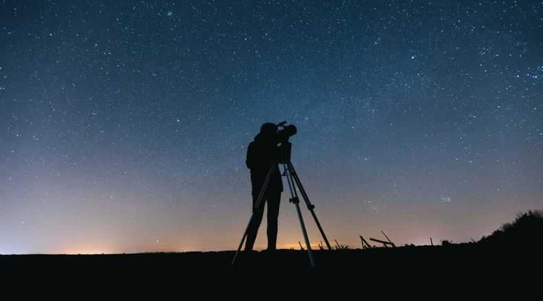 Stargazing on safari