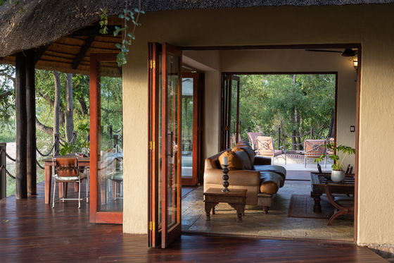 Presidential suite lounge area