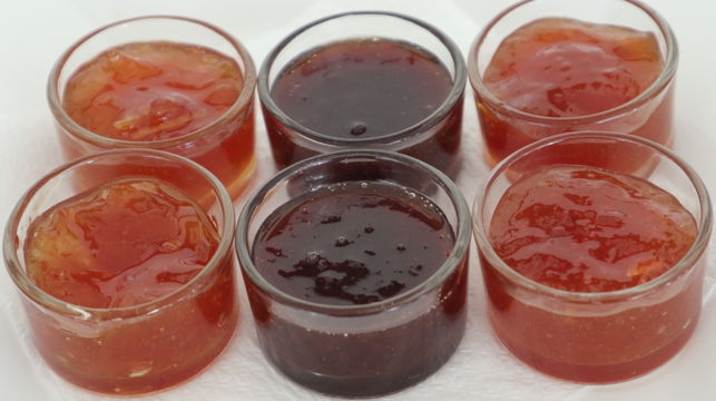 Homemade jams Homemade jams