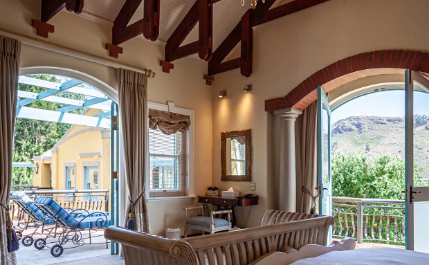 Guest Rooms - Villa Suites at Franschhoek Country House Boutique Hotel