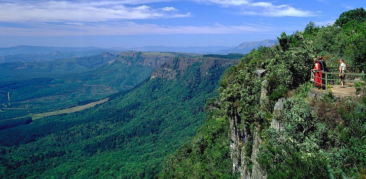 God's Window on the Panorama Route in the Eastern Lowveld of Mpumalanga