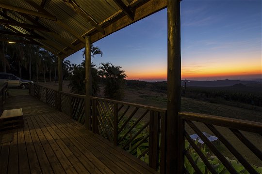 Lodge accommodation Hazyview with view, Nabana Lodge Hazyview view from garden cottage deck