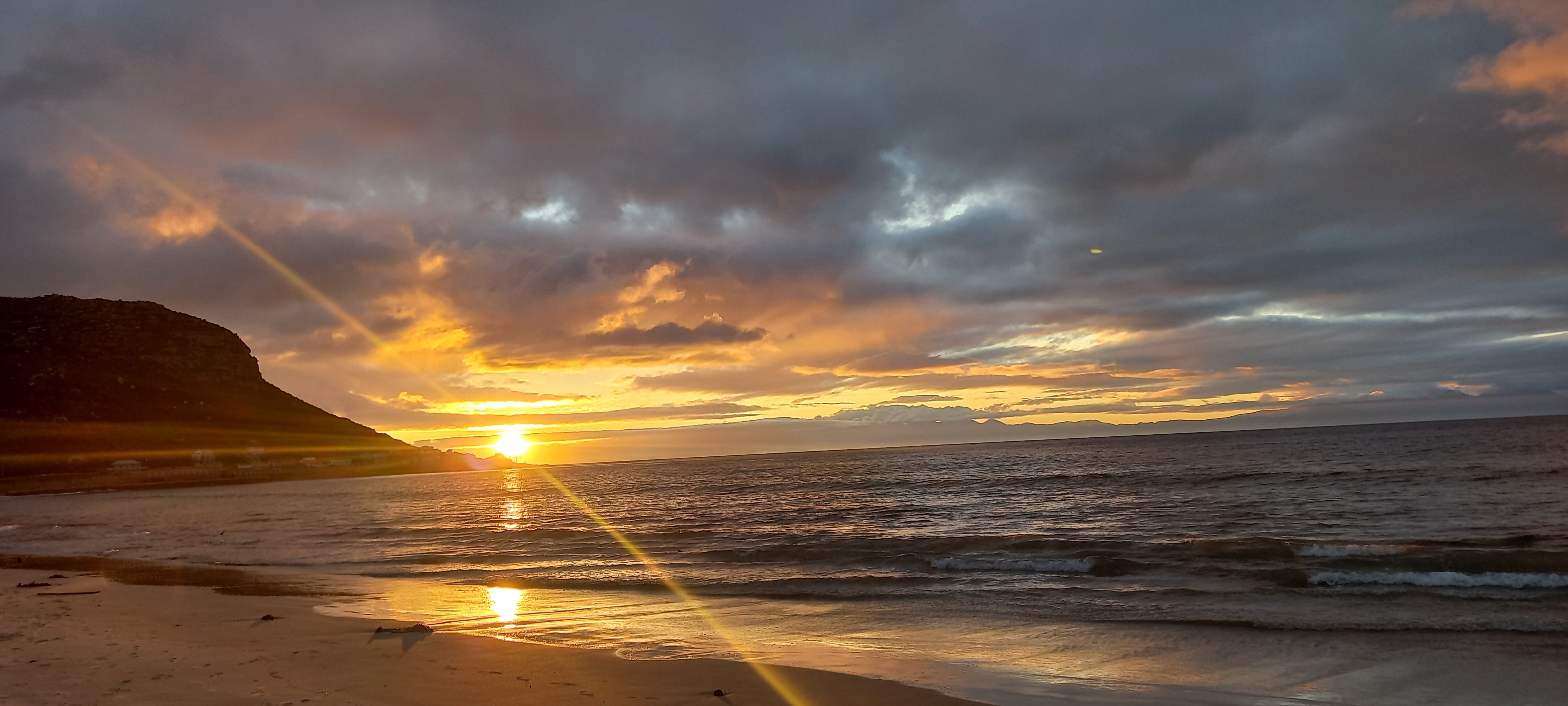 Sunrise on Fish Hoek Beach