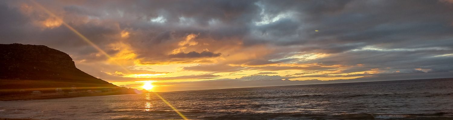 Sunrise on Fish Hoek Beach