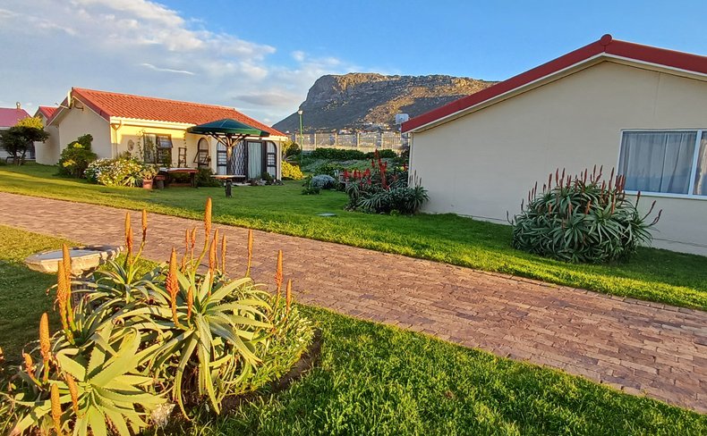 Seaside Cottages in the April Dawn
