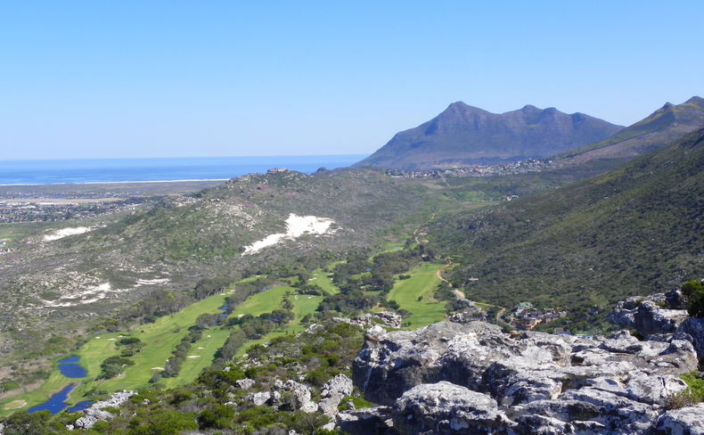 Clovelly Golf Course from Trappies Koppie Clovelly Golf Course from Trappies Koppie