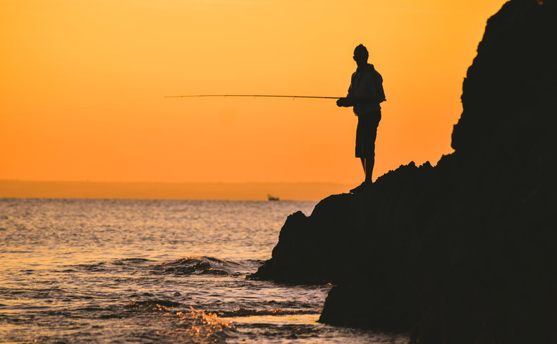rock fishing Cape Town