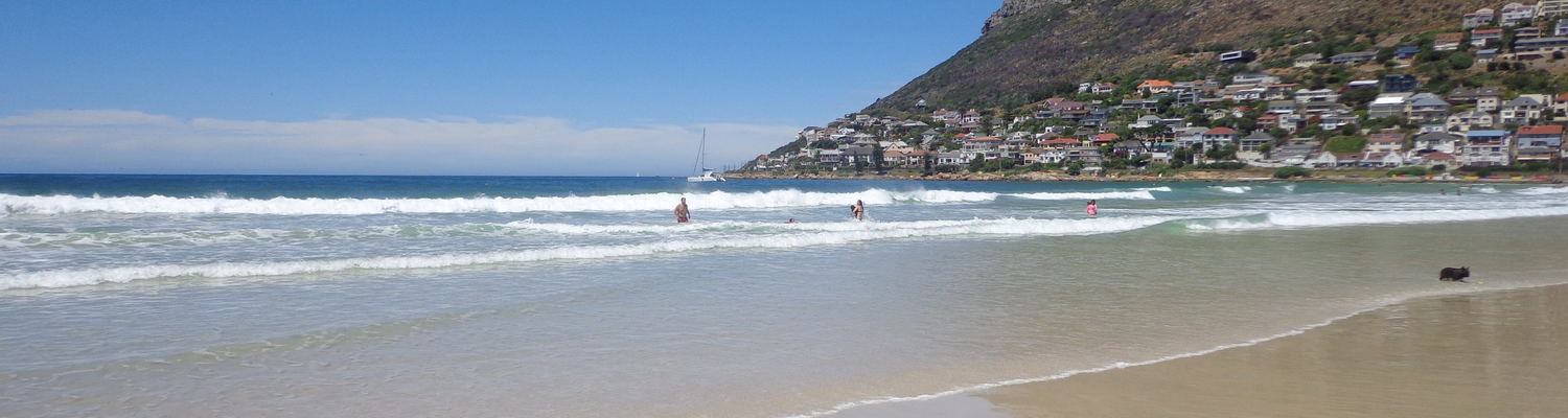 Fish Hoek beach Blue Flag Status, Seaside Cottages Fish Hoek