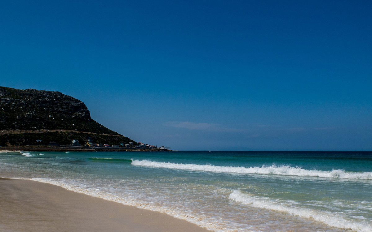 Fish Hoek Beach looking towards Kalk Bay