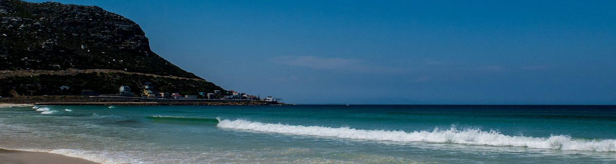 Fish Hoek Beach looking towards Kalk Bay
