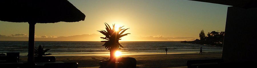 Sunsets at Fish Hoek's Favourite Restaurant 