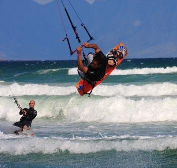 Kite Surfing - Fish Hoek Beach