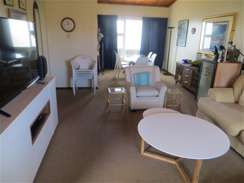 Lounge and Dining Area of Cottage 67 - Seaside Cottages Fish Hoek