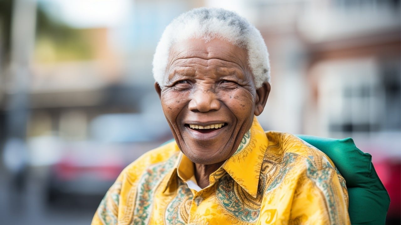 Nelson Mandela was an iconic leader.