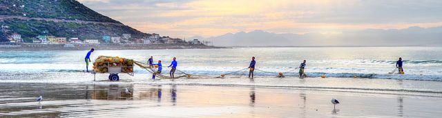 Safe Swimming Nets Secured at Fish Beach 