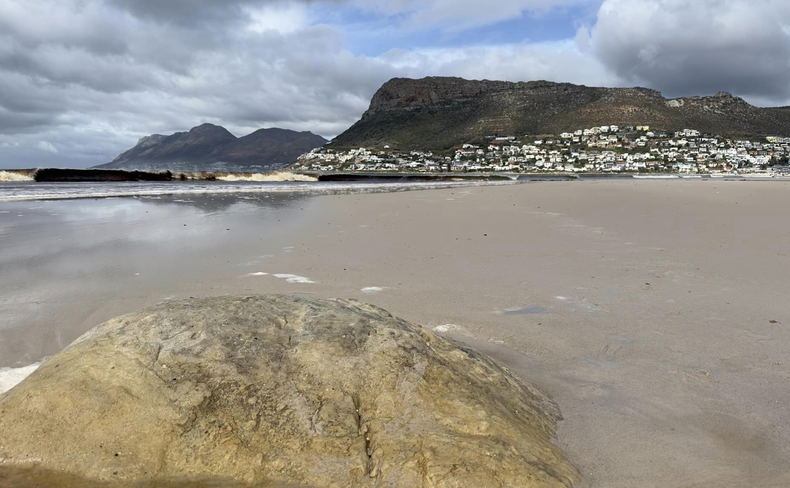 Cape Town view toward Fish Hoek False Bay