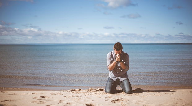 Church groups at Fish Hoek Beach