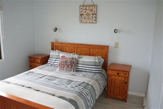 Main Bedroom of Cottage 19, Double - Seaside Cottages Fish Hoek