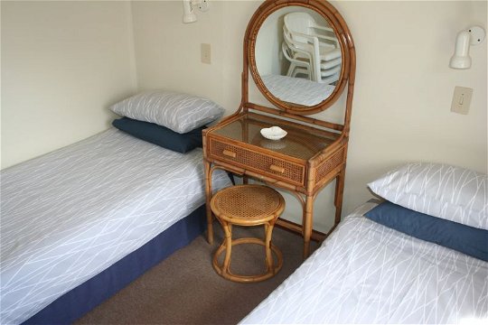 Second Bedroom of Cottage 53 at Seaside Cottages Fish Hoek