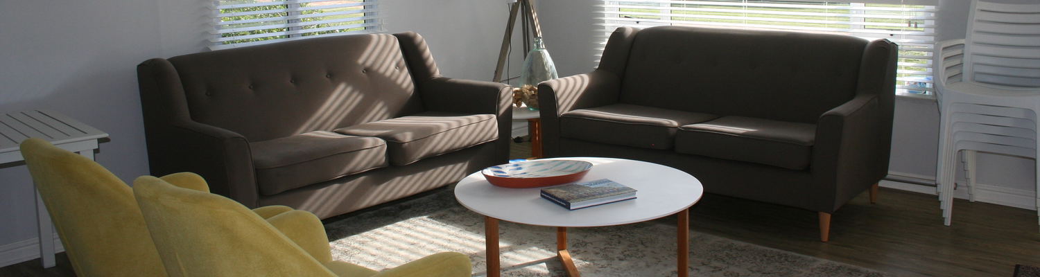 Lounge of Cottage 65 at Seaside Cottages Fish Hoek