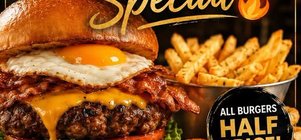 Monday Madness BURGER SPECIAL