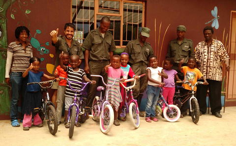 Who gets the bicycles?