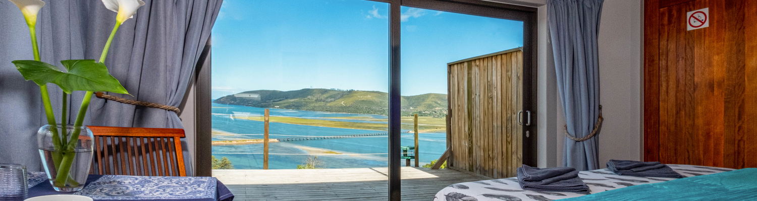 The Best view from a bed in Knysna!