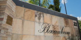 Address of Blaauwheim Guest House.