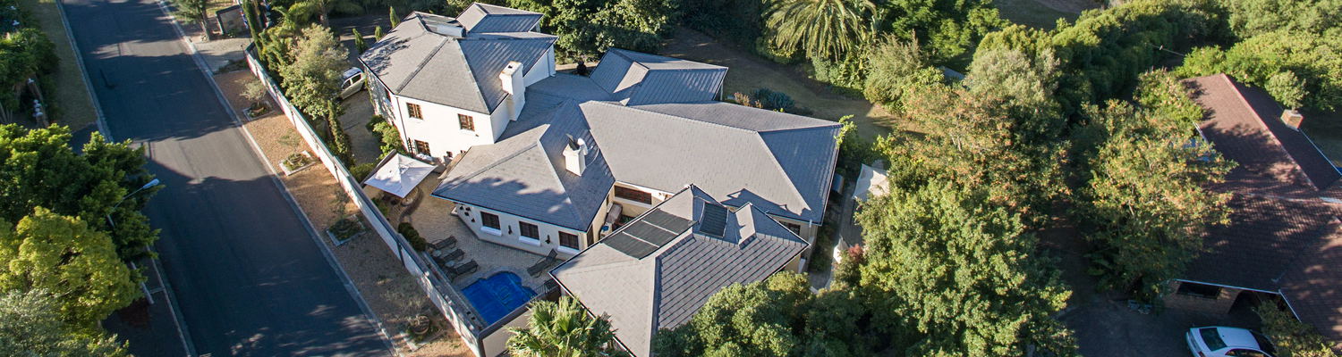 Blaauwheim from the air