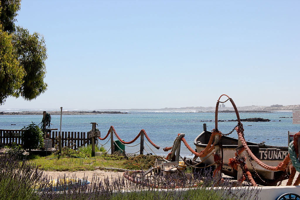 View of the lagoon from the stoep.