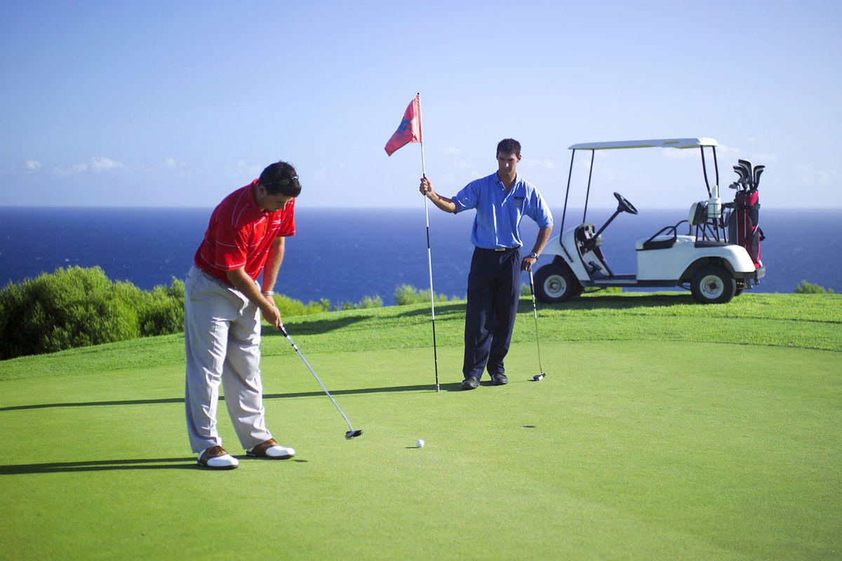 Golfing in Mossel Bay