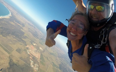 Skydiving
