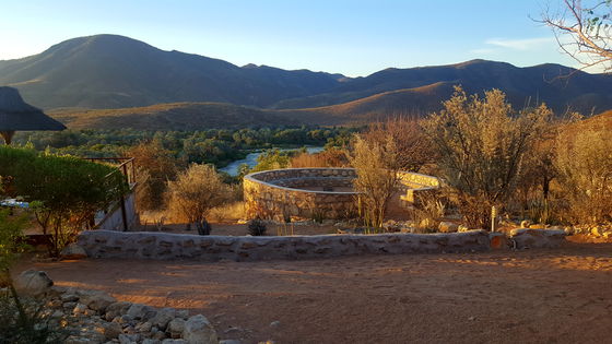 Boma at Kapika Waterfall Lodge/Epupa Lodge, Namibia