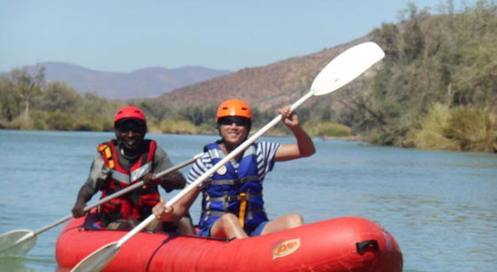 Kapika Waterfall Lodge/Epupa Lodge, Namibia - rafting