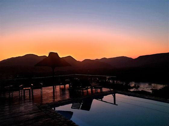 Kapika Waterfall Lodge/Epupa Lodge, Namibia - Pool deck