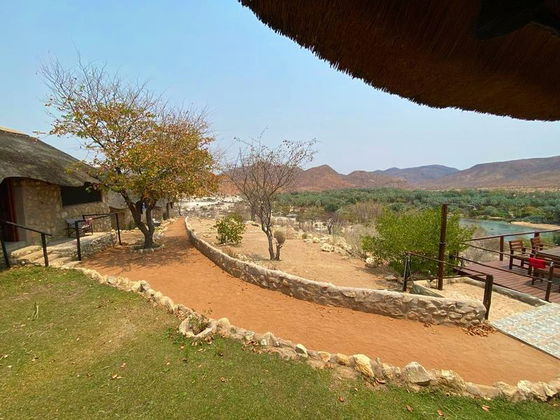 Kapika Waterfall Lodge, Epupa/Namibia
