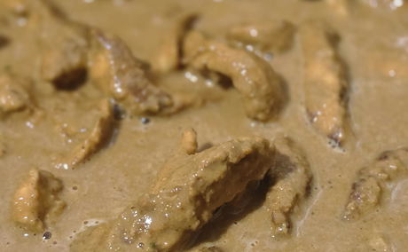 Satay chicken curry at Angler and Antelope in Somerset East